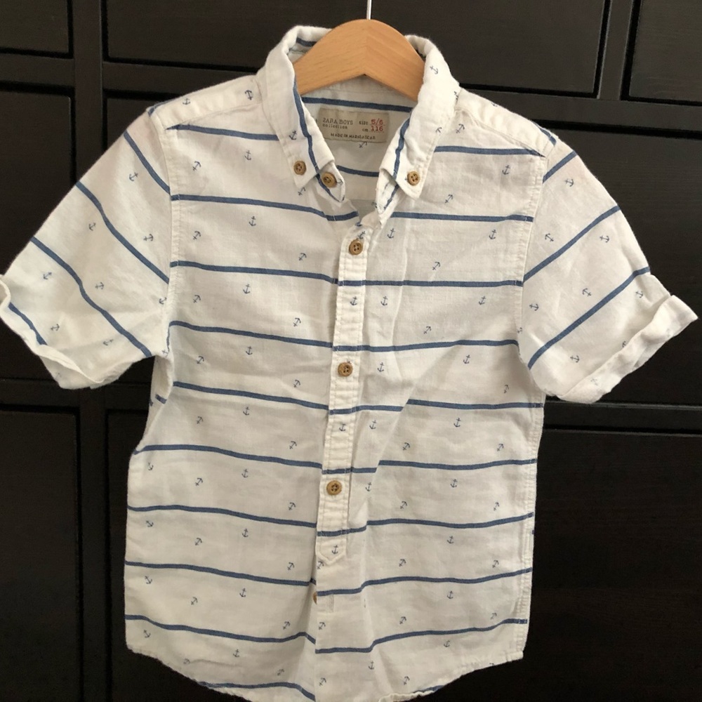 Zara Boys button down shirt